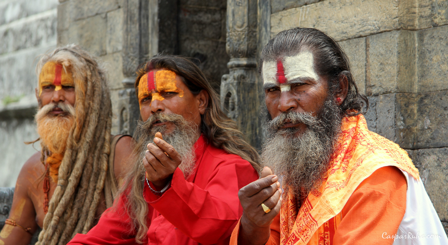 Holy Sadhu Men